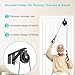 Shoulder Pulley for Physical Therapy & Rehab, Over The Door Pulley System with Metal Bracket, Over Door Exercise Pulley for Injury Rehab Recovery Stretching
