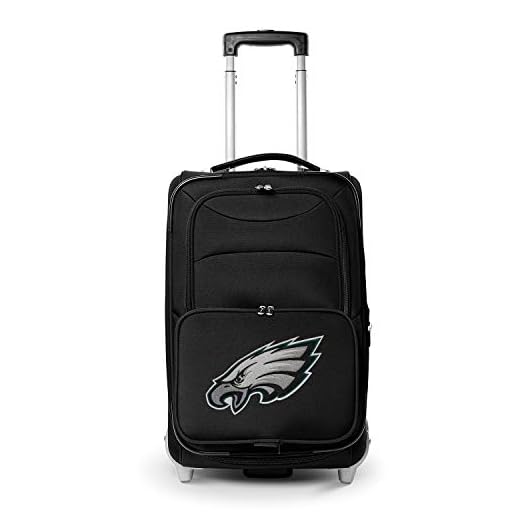 Denco Philadelphia Eagles Rolling Carry-On Luggage