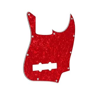 Guangcailun 1 pli 10 trous guitare Pick Guard anti-rayures plaque Pickguard JB - Les Beatles, Paul McCartney, John Lennon, RIngo Starr, George Harrison