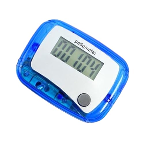 Wanderscheider | 1,89 Zoll Einfacher Schrittzähler | PP Step trackar | Digital LCD -Aktivitätsmonitor für Workouts und Running für Wanderschwimmsenioren im Innenbereich im Freien im Freien