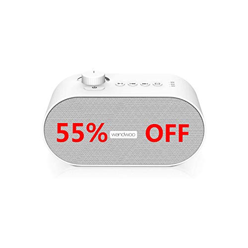 White Noise Sound Machine for Sleeping,Wandwoo 26 Smoothing Nature White Noise Machine for Baby,Auto-Timer for Adult,Travelling,Office Privacy.