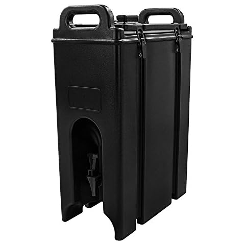 18 l. Black Insulated Beverage Server, Each Cover