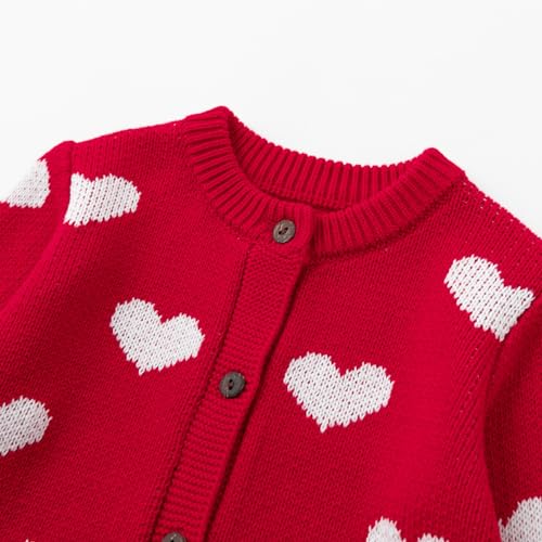 Image of Simplee kids Baby Girl Thin Sweater Solid White Pink Cardigans for Toddler 0-3Years