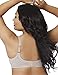 Bramour by Glamorise Women's Full Figure Plus Size Luxury Underwire Back Close Sheer Lace Bra-Soho #7004, Nude, 48DD