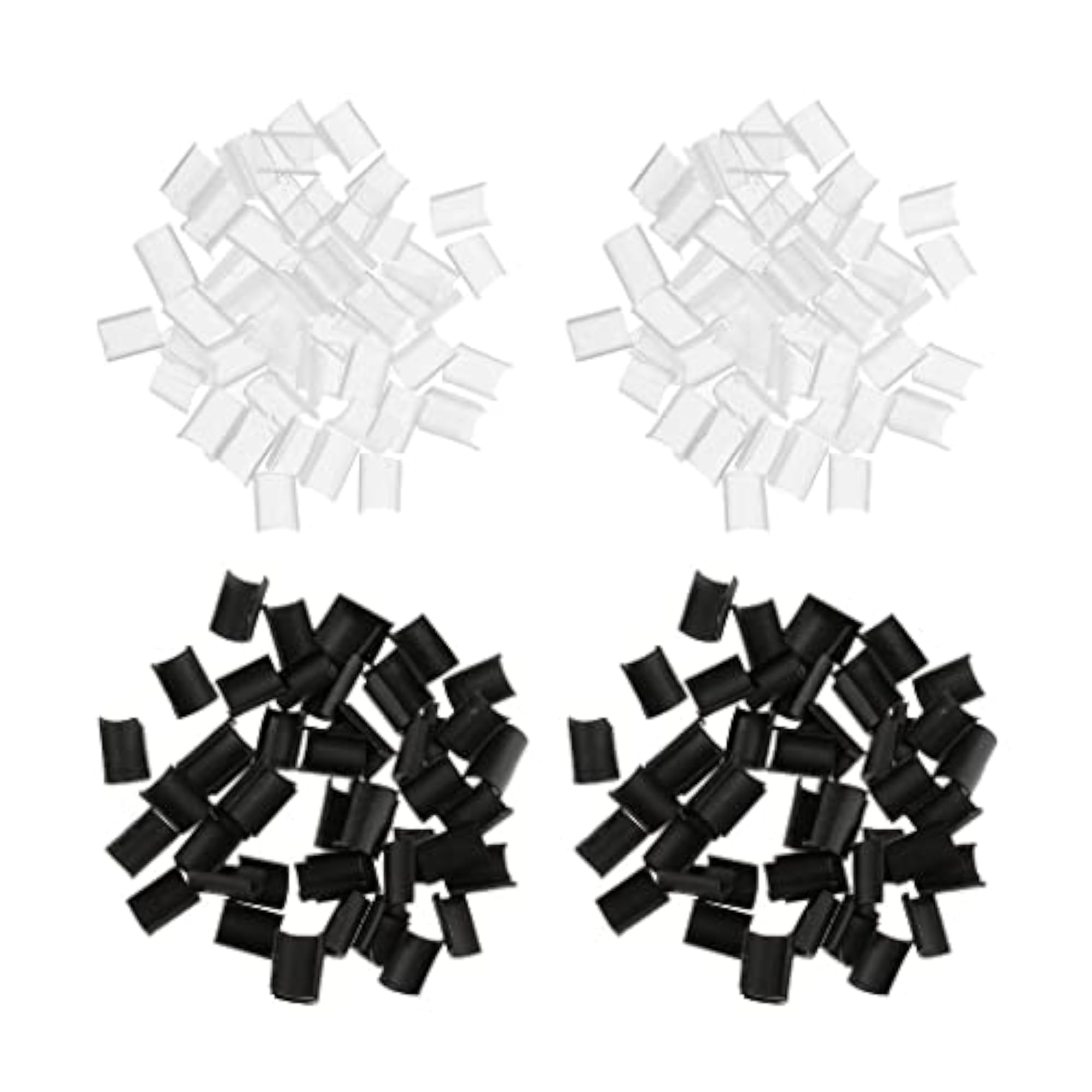 200Pcs Keratin Nail Glue for U Tip Rebond Hair Extensions