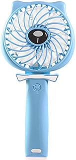 TriPole Mini Handheld Fan 2600mAh Battery Operated Fan 3 Speed Adjustable USB Rechargeable