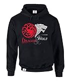 Durch die angeraute Innenseite hält der Hoodie auch im Winter schön warm.
