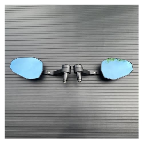 Rétroviseurs moto Benelli Leoncino aluminium anti-vibration grand angle pour embout guidon