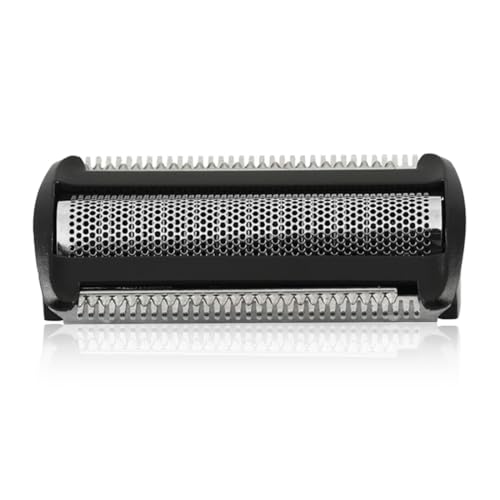 DEZP 1 Piezas Bodygroom Afeitadora, Cabezales de Afeitado, Accesorios Malegrooming Tt2000/43 Recambio para Lámina BG2000 BG2024 5025 TT2000(Negro)