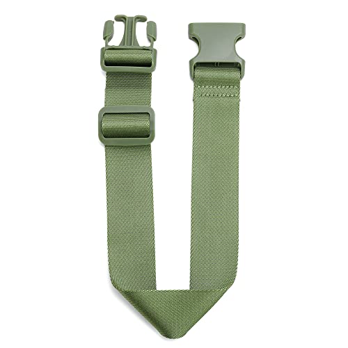 FODOKO Belt Bag Fanny Pack Extender Adjustable Elastic Strap Belt Extender for Waist Bum Bag Compatible with Everywhere Belt Bag Green