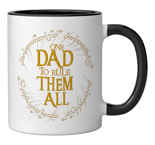 Taza de cerámica One Dad to Rule Them All 11 oz miniatura 2