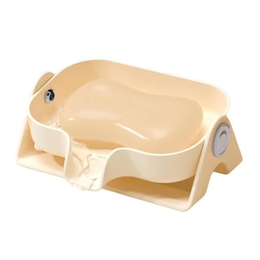 CTRLZS Adjustable Self-Draining Soap Dish Soap Holder withDrainage forShower Soap Storage Tray