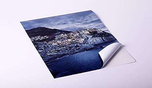 2AINTIMO White Glossy Adhesive Paper Sheets A4 Size - Custom Glossy Labels and Stickers for Laser and Inkjet Printing White Inkjet Printable Adhesive (5)