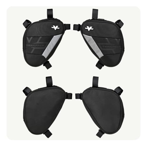 Image of ViaTerra KTM ADV /Enduro 250 /390 Trail Pack (Set of 2)| Shape Retention Easy to Mount Front Frame Bags |Suitable for Off Road & Trail Rides |Easy to Carry Trail Essentials (2025 Model)