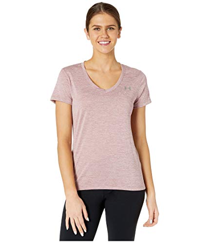 Image of Under Armour Womens Tech V-Neck Twist Short-Sleeve T-Shirt