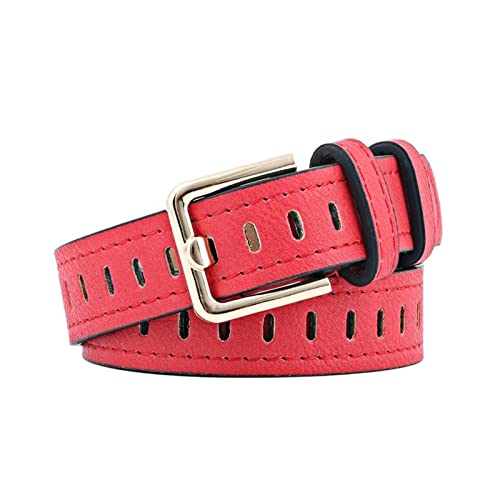 Ladies Wide Leather Belt Female Silver Pin Buckle Strap Belts For Women Jeans Waistband Hollow Out Belt2