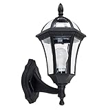 apliques exterior rusticos forja No le entrará el agua. Está calificada IP44, lo que significa que es ideal para su uso en el exterior, ya que tiene una protección de entrada de objetos mayores de 1mm
