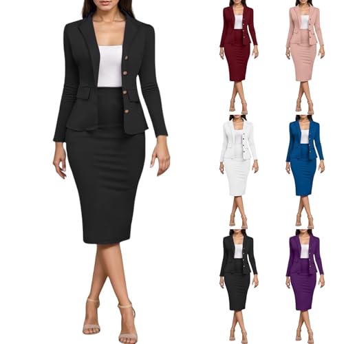 Costume tailleur jupe femme pour rester élégante et à l'aise au bureau