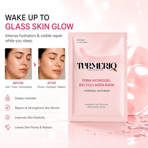 Image of PDRN Hydrogel Bio Collagen Sheet Mask | Pack of 5