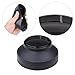 Camera Lens Hood - Rubber - Set of 2 - Collapsible in 3 Steps - Sun Shade/Shield - Reduces Lens Flare and Glare - Blocks Excess Sunlight for Enhanced Photography and Video Footage