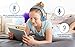 eKids Disney Frozen 2 Bluetooth Headphones with Microphone, Volume Reduced to Protect Hearing, Adjustable Wireless Headphones for School Home Travel, for Fans of Anna and Elsa