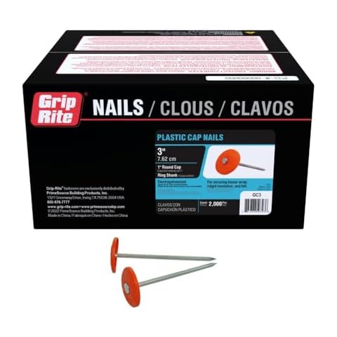 Grip-Rite 3" Nail Caps Cover