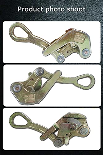 Yanborui Pulling 4408 Lbs Pulling Grips Cable Grip Wire Grip Cable Wire Pulling Tools For Wire Rope Cable Puller Come Along Too【2 Ton】 #TOP4