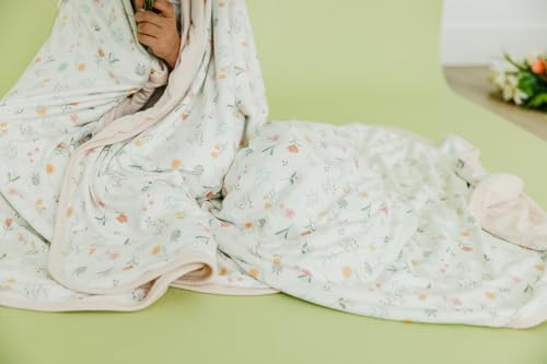 Image of Copper Pearl Jumbo 3-Layer Baby Blanket: Soft Baby Quilts for Boys and Girls | Breathable, Cozy, Toddler Blanket | Baby Quilt for Newborns | 60x72 Premium Material | Mabel