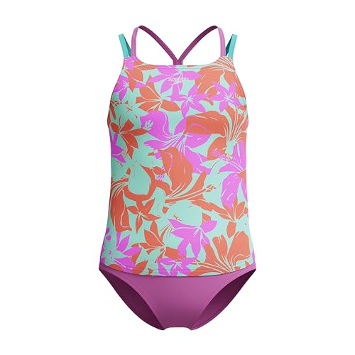 Image of Speedo girls Swimsuit Two Piece Tankini Thin Strap