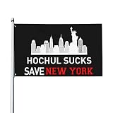 3x5 Kathy Hochul Sucks Save New York Flag Anti Horrible Hochul Outdoor Banner Flag No Flag Pole Single Sided Style 9