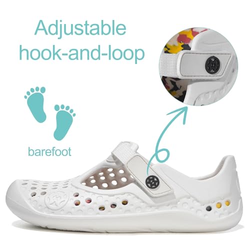 Image of Water Shoes for Kids Swim Aqua Shoes Toddler Boys Girls Barefoot Sport Beach Pool Sandals Quick Dry Lightweight Breathable Slip on Sneakers (Toddler /Little Kid /Big Kid)