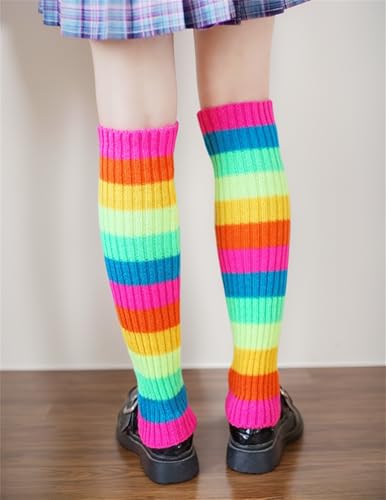 Image of Goth Leg Warmers Women Japanese Gothic Y2k Harajuku Grunge Emo Punk 80s