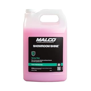 Malco Showroom Shine Spray Car Wax and Instant Detailer - Best Car Wax Spray for Professional Finish/Easy to Use Instant Detailer/Cleans and Waxes Painted Surfaces, Metal and Glass (110401)
