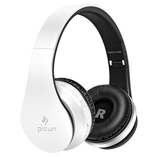 Casque sans Fil Stéréo Bluetooth Silver_river Pliable Headset Pas de Bruit Casque d'écoute Compatible Téléphones Intelligents PC Portables Casque Audio Bluetooth 4.0