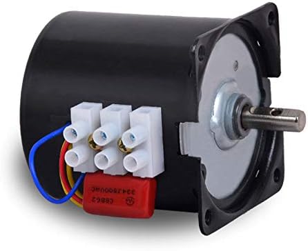 Permanent Magnet AC Synchronous Motor 220V Motor Low Speed Mini Deceleration Bidirectional Controllable Gear Motor - (Speed: 20rpm)