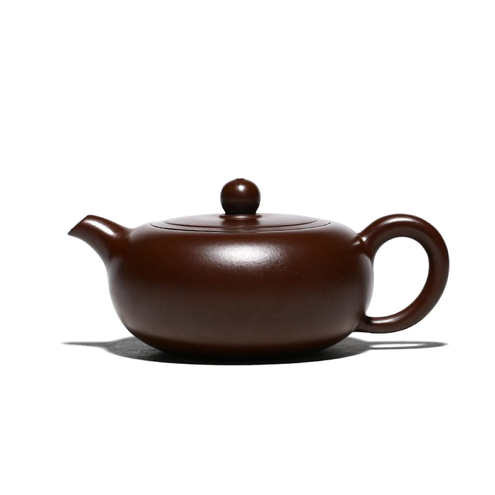 Czajniczek Zaparzacz Do Herbaty Czajniczek Ekspres Do Herbaty Fioletowy Clay Teapot Zisha Zestaw Herbaty Do Picia Fioletowy Clay Płaski Jade Handmade Herbata Płaski Jade Czajniczek