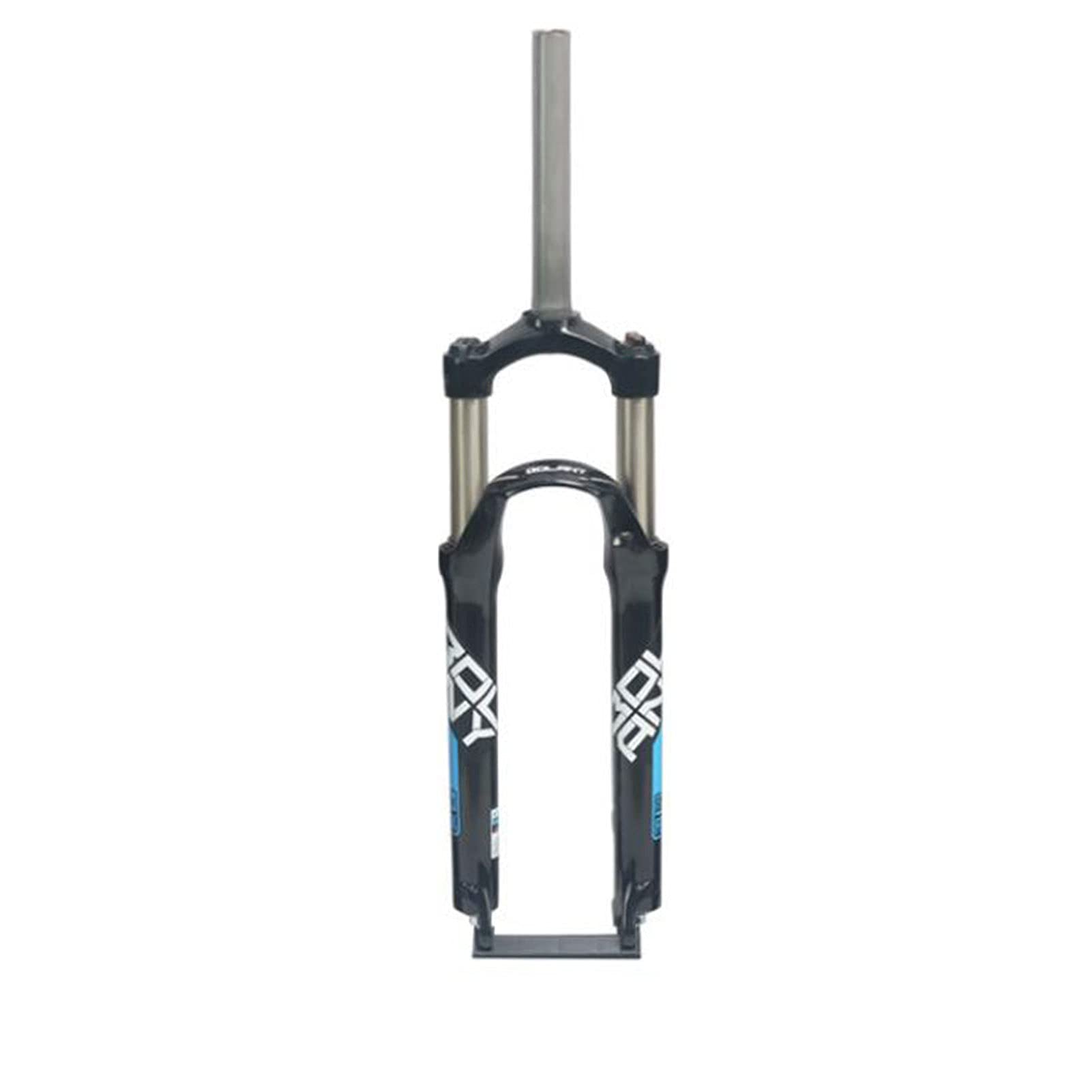ZXGSXIOU 24 Inch Suspension Bicycle Front Fork,Travel 100mm Shoulder Control Fork Mountain Disc/V- Brake fork