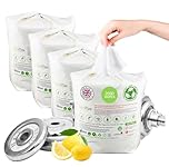 Gymitize Biodegradable Gym Wipes, Alcohol Free, Multi Surface Wipes, Surface Cleaner, Made in the UK, 100% Plant Fibre, 0% Plastic, 500 Refills Per Pack, (4 Packs)