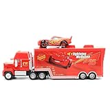 SVORUFY Car 2 3 Toys, Truck and Car Set, Movie Car, Metal and Plastic Material, Children's Christmas and Birthday Gifts (Mack Truck Uncle)