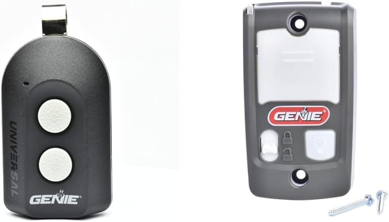 Genie Universal Garage Door Opener Remote, 2 Button, Model ACSCTG-UNIV2, Compatible & Series II Garage Door Opener Wall Console - Sure-Lock/Vacation Lock - 