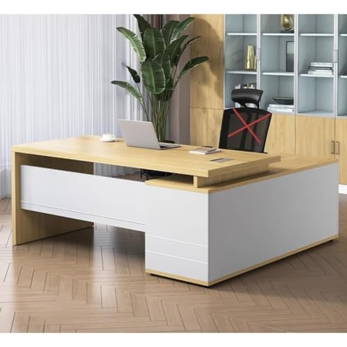 Emidor �G�O�[�N�e�B�u�f�X�N�AL ���^�A�T�C�h�L���r�l�b�g�t���A�ؐ��x�j���A�������ꂽ���[�X�y�[�X�A���_���Ń~�j�}���X�g�ȃf�U�C���A�I�t�B�X�⏤�ƃX�y�[�X�ɓK���Ă��܂��B (C,����140cm)