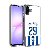 Head Case Designs Officially Licensed Brighton & Hove Albion F.C Jan Paul Van Hecke 2025/26 Players Home Kit Gel Case [Military Grade Protection] Compatible with Samsung Galaxy A07 4G