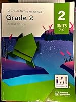 IM K-5 Math by Kendall Hunt ,Grade 2 ,Student Edition ,Units 7-9 1792463472 Book Cover