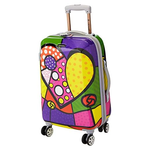 Rockland Vision 20-Inch Hardside Spinner Luggage