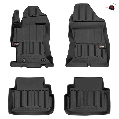 M MOTOS Tapis de voiture en caoutchouc pour Subaru Impreza V depuis 2016, Subaru XV II depuis 2018 Améliorez votre confort de voyage avec le tapis antidérapant Auto 3D- Tapis de sol tous temps pour vo