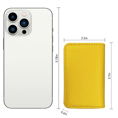 Image of AI-DEE RFID Blocking Wallet - Minimalist Leather Business Credit Card Holder (A215-05), Small