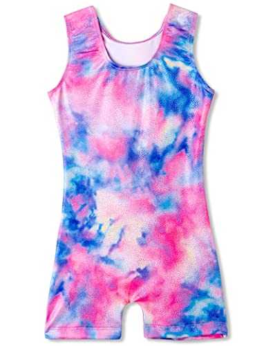 Image of TENVDA Girl's One Piece Swimsuit Sparkle Sleeveless One-Piece Bathing Suits Swimwear for Kids 2-12 Years Old