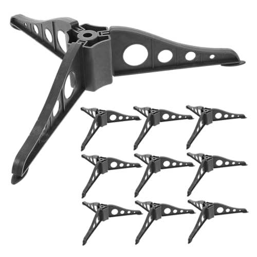 Cabilock 10pcs Christmas Tree Stand Bracket Xmas Tree Support Use Easy Assembly Christmas Holder for Party Decorations