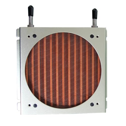 Bosiyrggrl Radiador de Perfil de Cobre de Alta Potencia con Flujo de Agua Conductivo para DisipacióN de, para Celdas ElectrolíTicas de Radiador Grande.