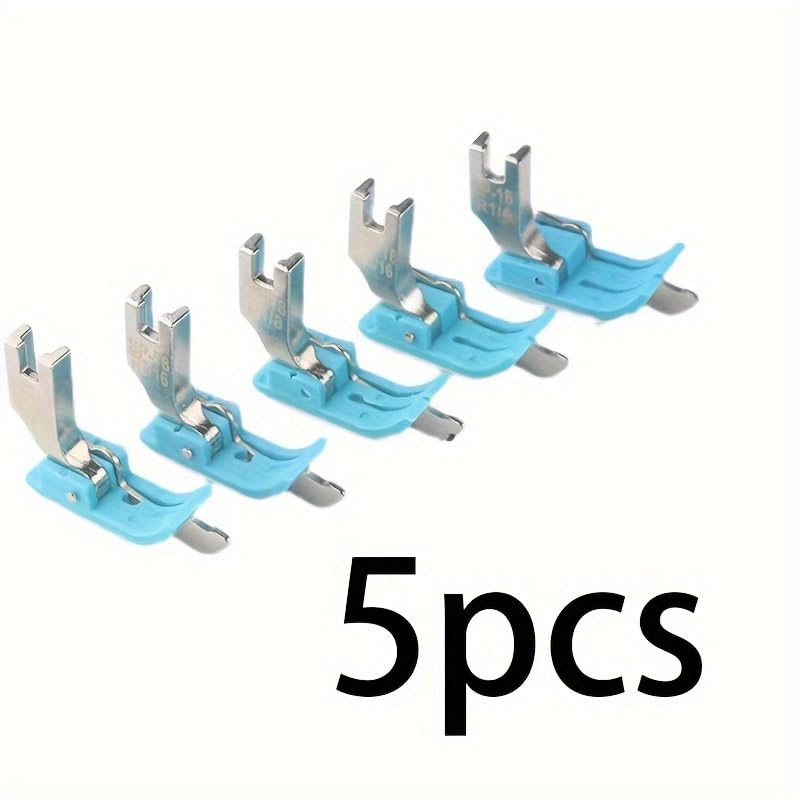Set 5 Piezas Pies Prensatelas Industrial Para Máquina De Coser miniatura 6